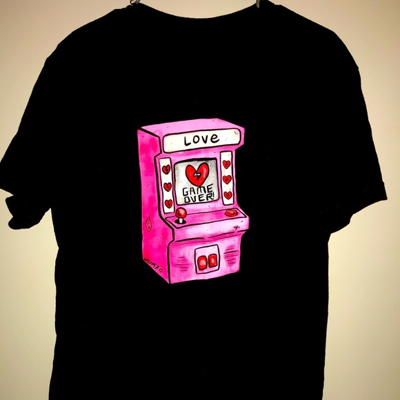 Salem7 GAME OVER Tee (Zumiez) - Picture 1 of 2